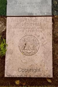 Boulogne Eastern Cemetery - Hemphill, A