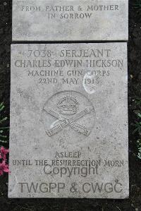 Boulogne Eastern Cemetery - Hickson, Charles Edwin