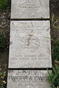 Boulogne Eastern Cemetery - Higinbotham, Ernest Arthur