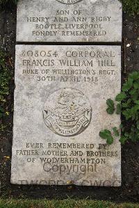 Boulogne Eastern Cemetery - Hill, Francis William