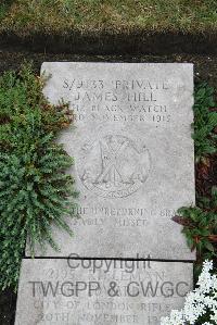 Boulogne Eastern Cemetery - Hill, James