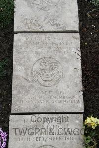 Boulogne Eastern Cemetery - Hirst, Samuel