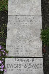 Boulogne Eastern Cemetery - Hitchcock, John William