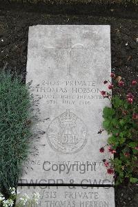 Boulogne Eastern Cemetery - Hobson, Thomas