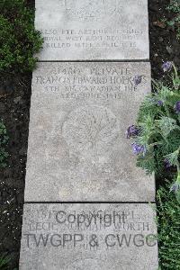 Boulogne Eastern Cemetery - Hopkins, F