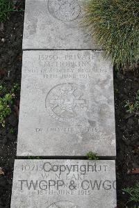 Boulogne Eastern Cemetery - Hopkins, Matthew