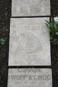 Boulogne Eastern Cemetery - Horrobin, Joseph