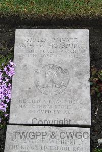 Boulogne Eastern Cemetery - Horsburgh, Andrew