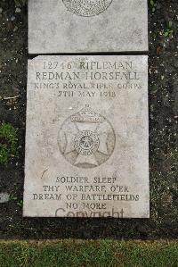 Boulogne Eastern Cemetery - Horsfall, Redman