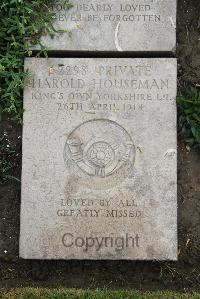 Boulogne Eastern Cemetery - Houseman, Harold