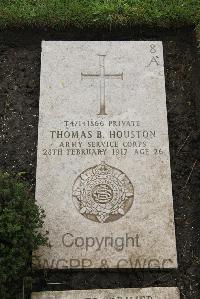 Boulogne Eastern Cemetery - Houston, Thomas Brewster