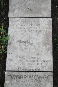 Boulogne Eastern Cemetery - Howe, Charles Arthur