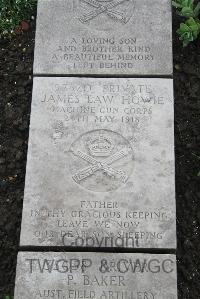 Boulogne Eastern Cemetery - Howie, James Law