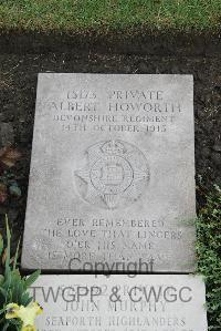 Boulogne Eastern Cemetery - Howorth, Albert