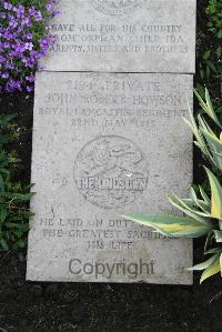 Boulogne Eastern Cemetery - Howson, John Robert