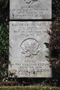 Boulogne Eastern Cemetery - Hudson, John George