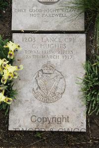 Boulogne Eastern Cemetery - Hughes, G