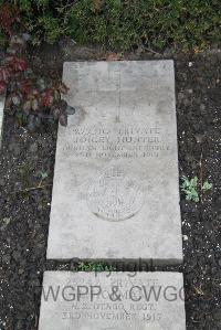 Boulogne Eastern Cemetery - Hunter, James