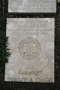 Boulogne Eastern Cemetery - Hurley, Daniel