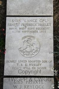 Boulogne Eastern Cemetery - Hurley, Ernest Fredrick