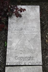 Boulogne Eastern Cemetery - Hurley, John