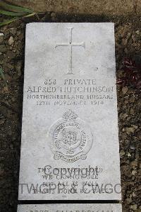 Boulogne Eastern Cemetery - Hutchinson, Alfred