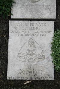 Boulogne Eastern Cemetery - Illing, J