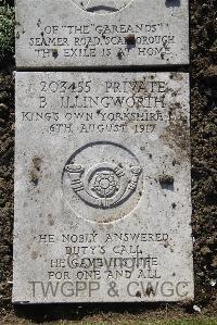 Boulogne Eastern Cemetery - Illingworth, Benjamin