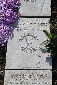 Boulogne Eastern Cemetery - Imrie, William Scott