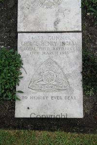 Boulogne Eastern Cemetery - Ingram, George Henry