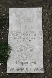 Boulogne Eastern Cemetery - Iung, Henry Adolph