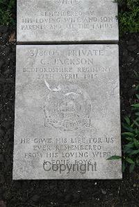 Boulogne Eastern Cemetery - Jackson, C