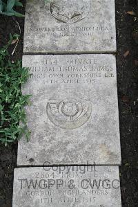 Boulogne Eastern Cemetery - James, William Thomas