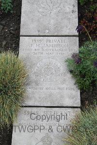 Boulogne Eastern Cemetery - Jamieson, James Henry