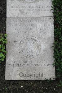 Boulogne Eastern Cemetery - Jeffries, John Wimshurst