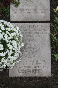 Boulogne Eastern Cemetery - Jenkins, Leonard