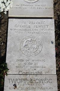 Boulogne Eastern Cemetery - Jewitt, George