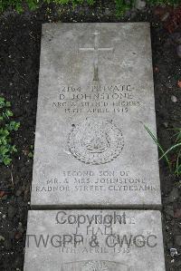 Boulogne Eastern Cemetery - Johnstone, D