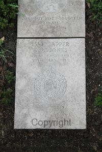 Boulogne Eastern Cemetery - Jones, Edward Alfred