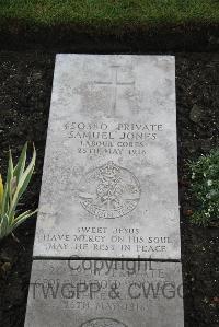 Boulogne Eastern Cemetery - Jones, Samuel