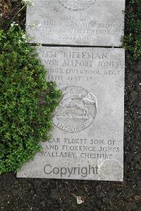 Boulogne Eastern Cemetery - Jones, Trevor Allport