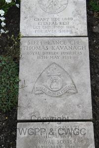 Boulogne Eastern Cemetery - Kavanagh, Thomas