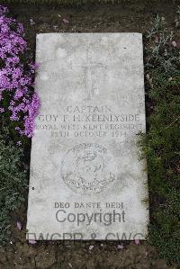 Boulogne Eastern Cemetery - Keenlyside, Guy Francis Headlam