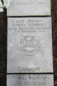 Boulogne Eastern Cemetery - Kennedy, Harry