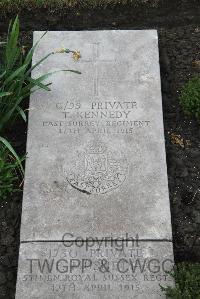 Boulogne Eastern Cemetery - Kennedy, T