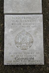 Boulogne Eastern Cemetery - Kennedy, William Walter