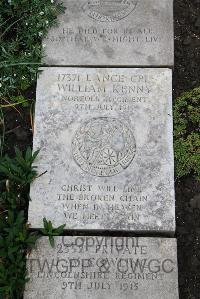 Boulogne Eastern Cemetery - Kenny, William