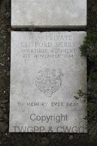 Boulogne Eastern Cemetery - Kerry, Clifford