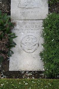 Boulogne Eastern Cemetery - Kitchen, W