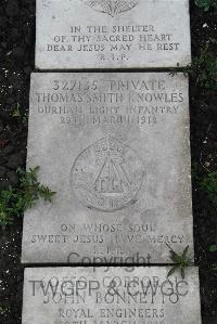 Boulogne Eastern Cemetery - Knowles, Thomas Smith